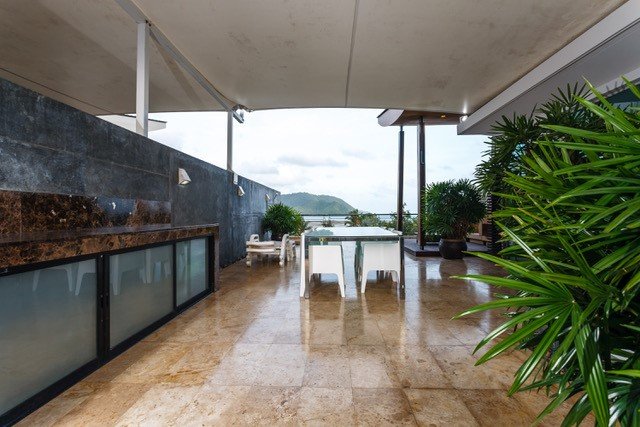 Sophisticated Pool House with Sea View Rooftop Terrace in Rawai