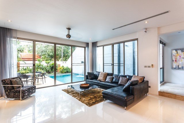 Sophisticated Pool House with Sea View Rooftop Terrace in Rawai