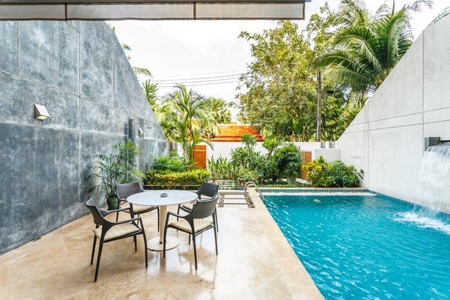 Sophisticated Pool House with Sea View Rooftop Terrace in Rawai