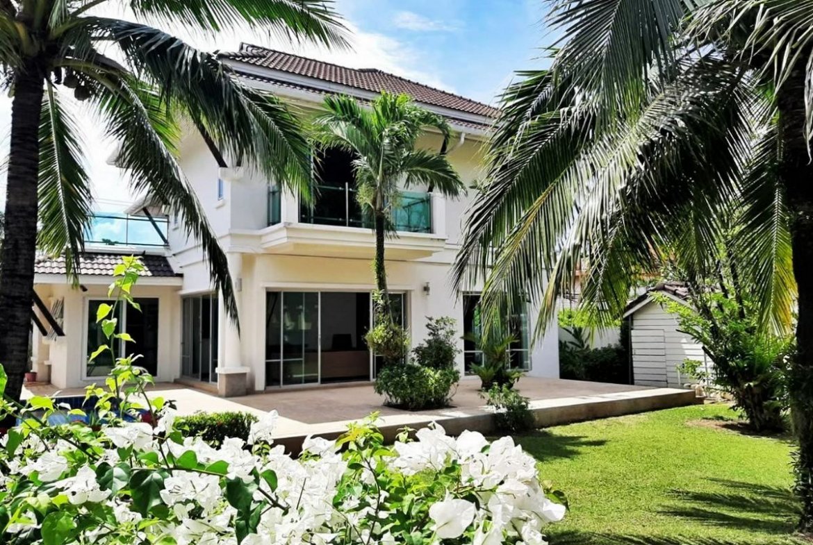 Huge Garden House