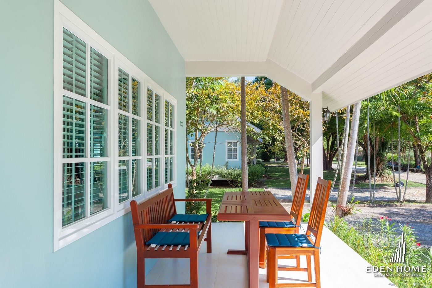 A private blue sky Home