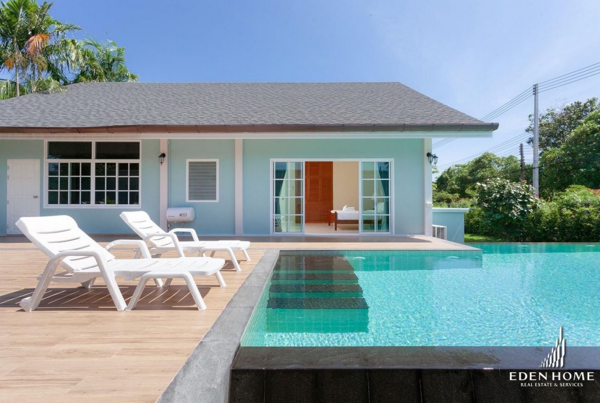 A private blue sky Home