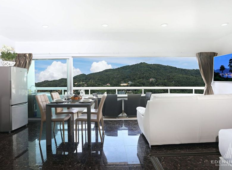 Spacious 3 beds Mountain view Condo in Patong for Sale!!