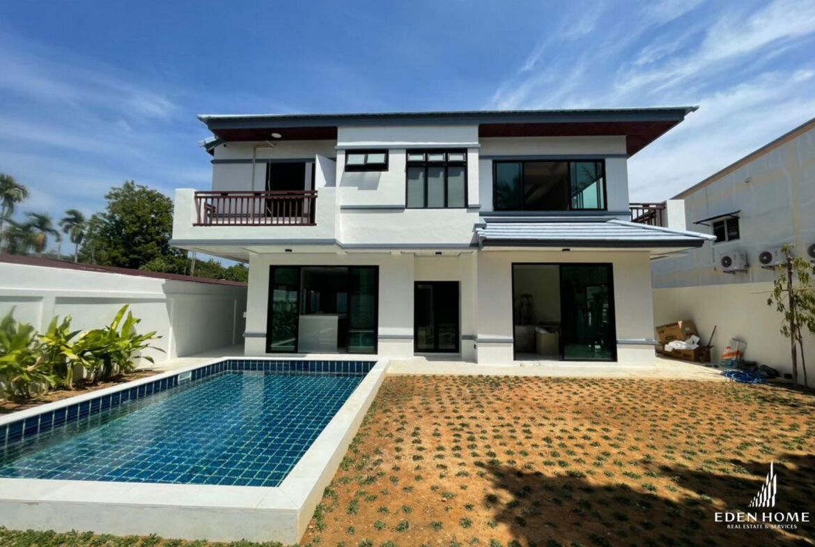 Modern Pool house newly renovated Available in Chalong!! 🏡
