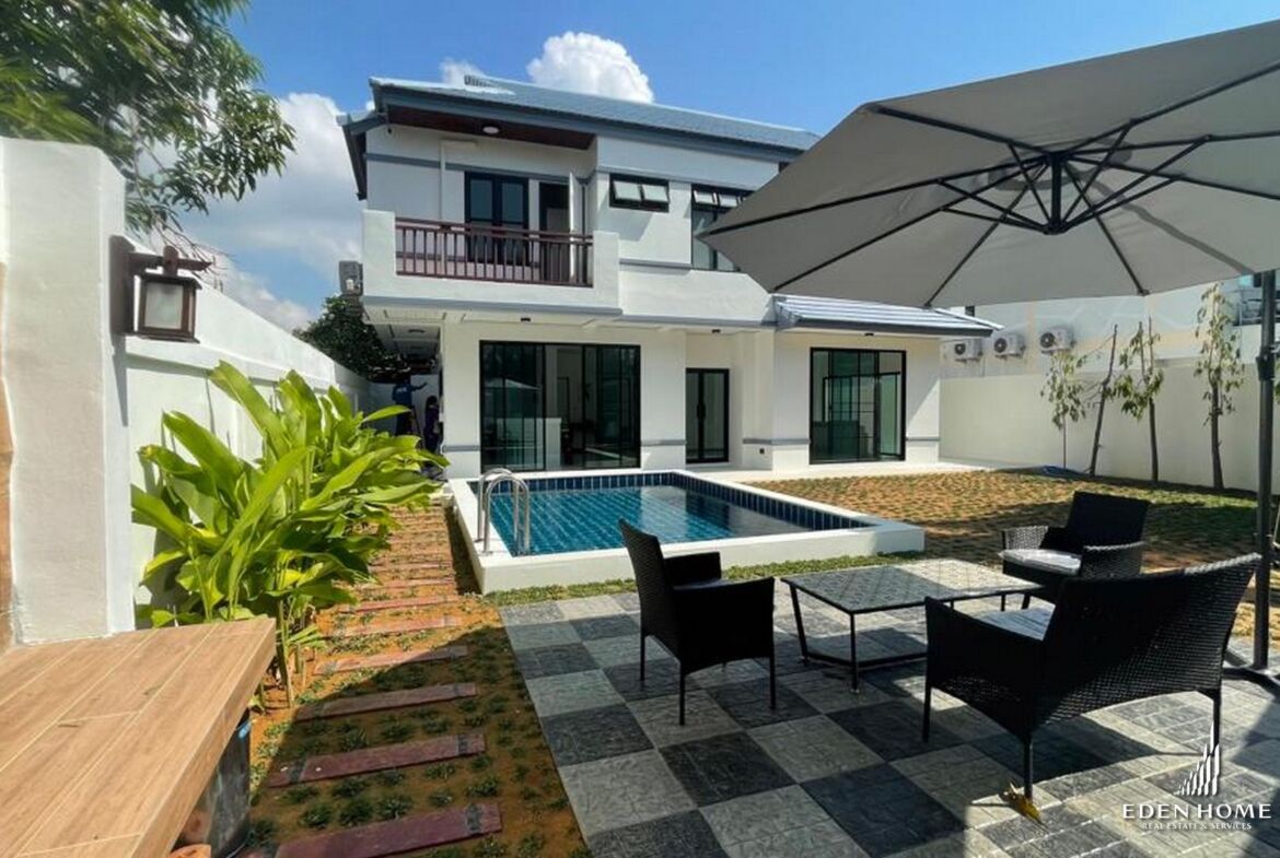 Modern Pool house newly renovated Available in Chalong!! 🏡