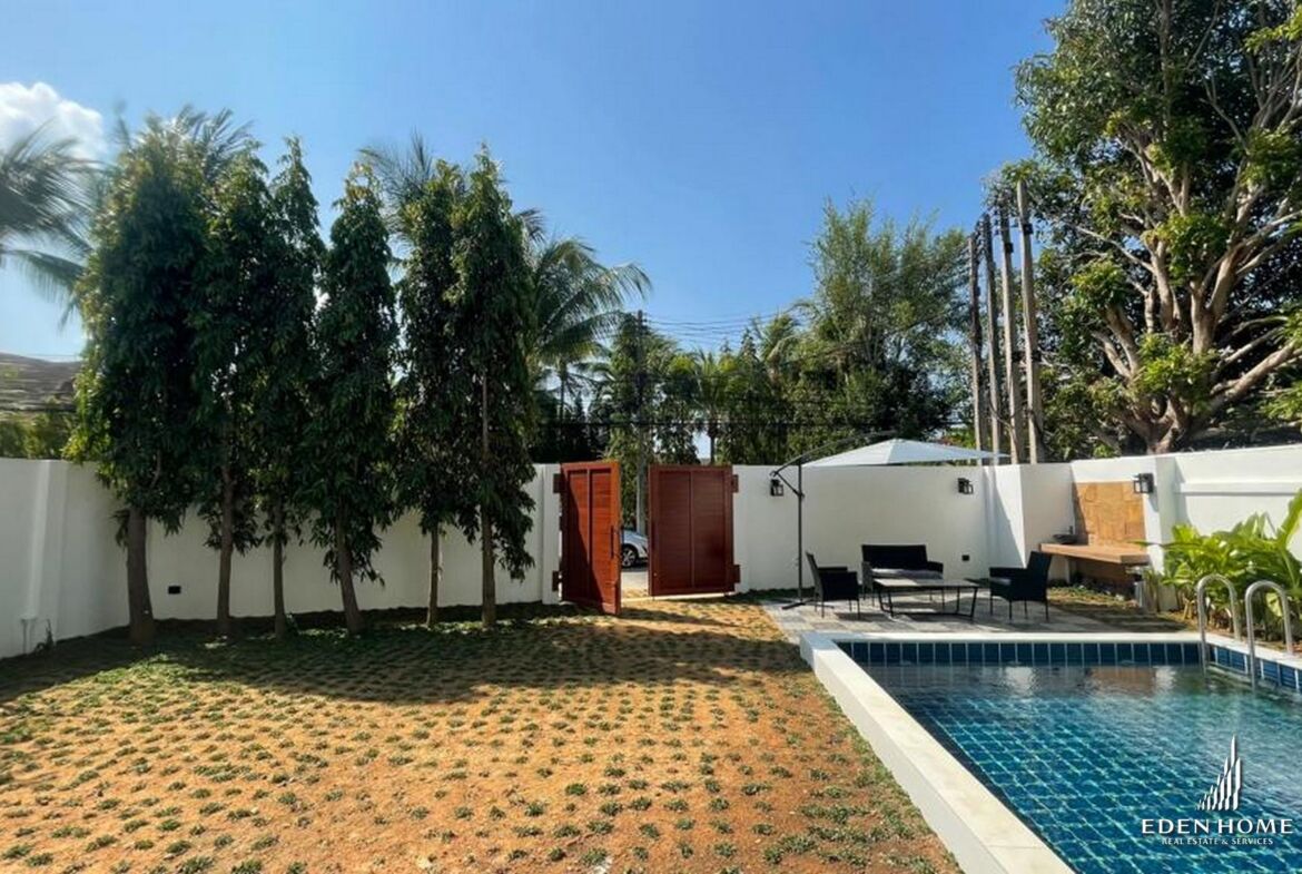 Modern Pool house newly renovated Available in Chalong!! 🏡