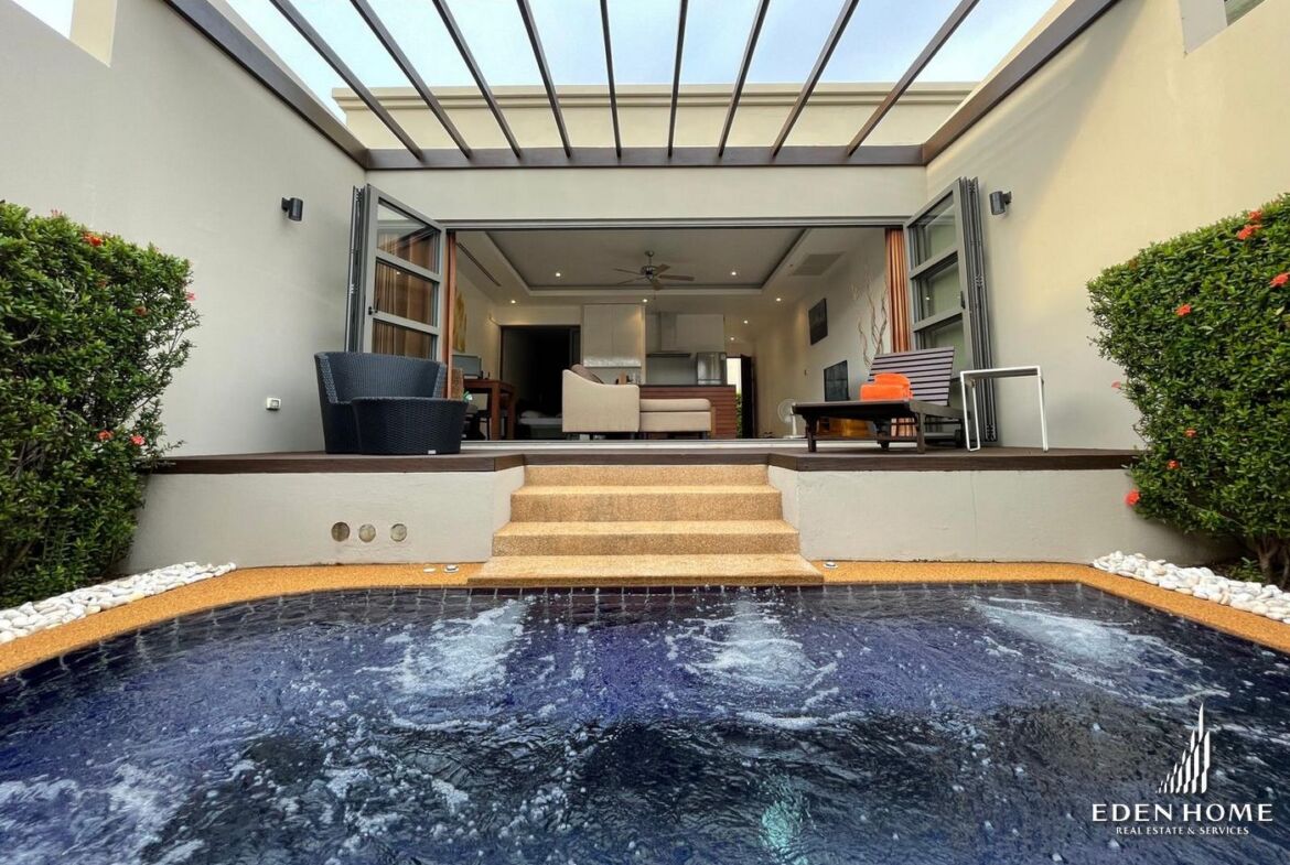 Modern 1 Bed pool villa in Bangtao