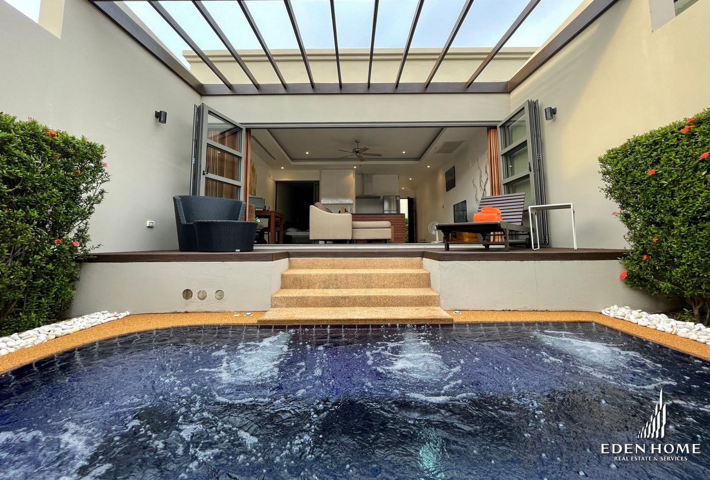 Modern 1 Bed pool villa in Bangtao