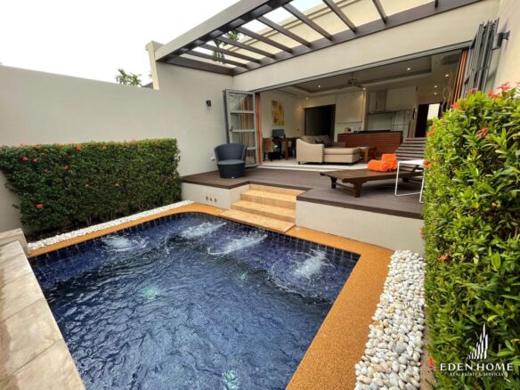 Modern 1 Bed pool villa in Bangtao