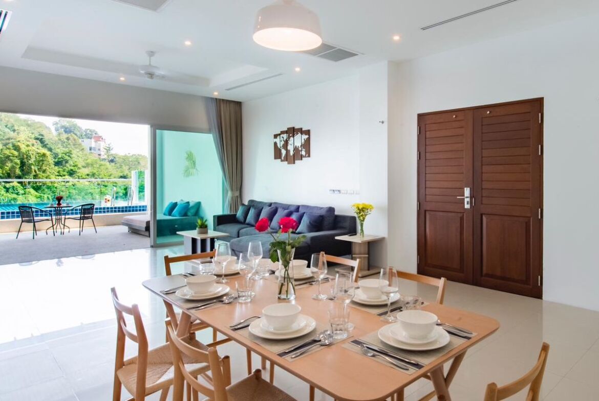 Modern Condominium with Private Pool in Kamala