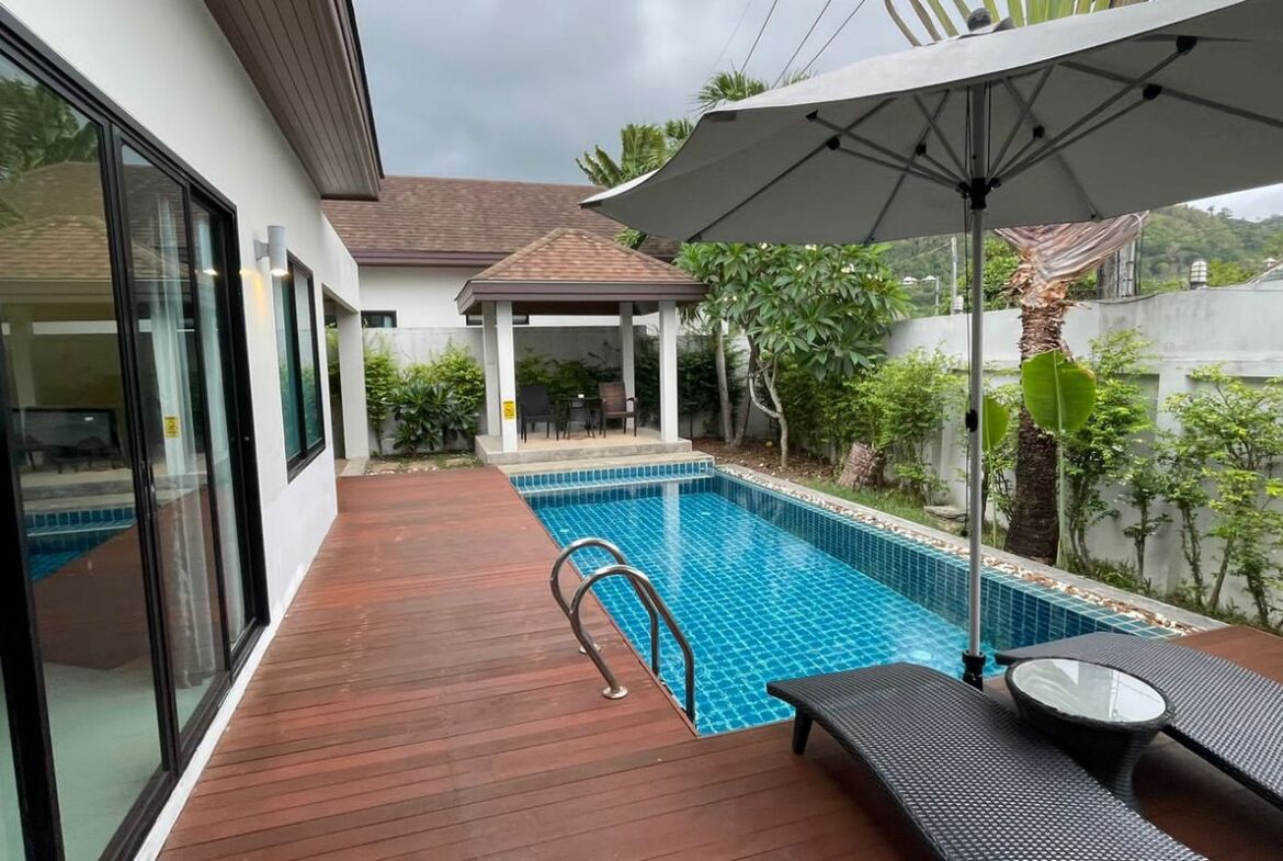 Private 2 Bedroom Pool Villa in Chalong