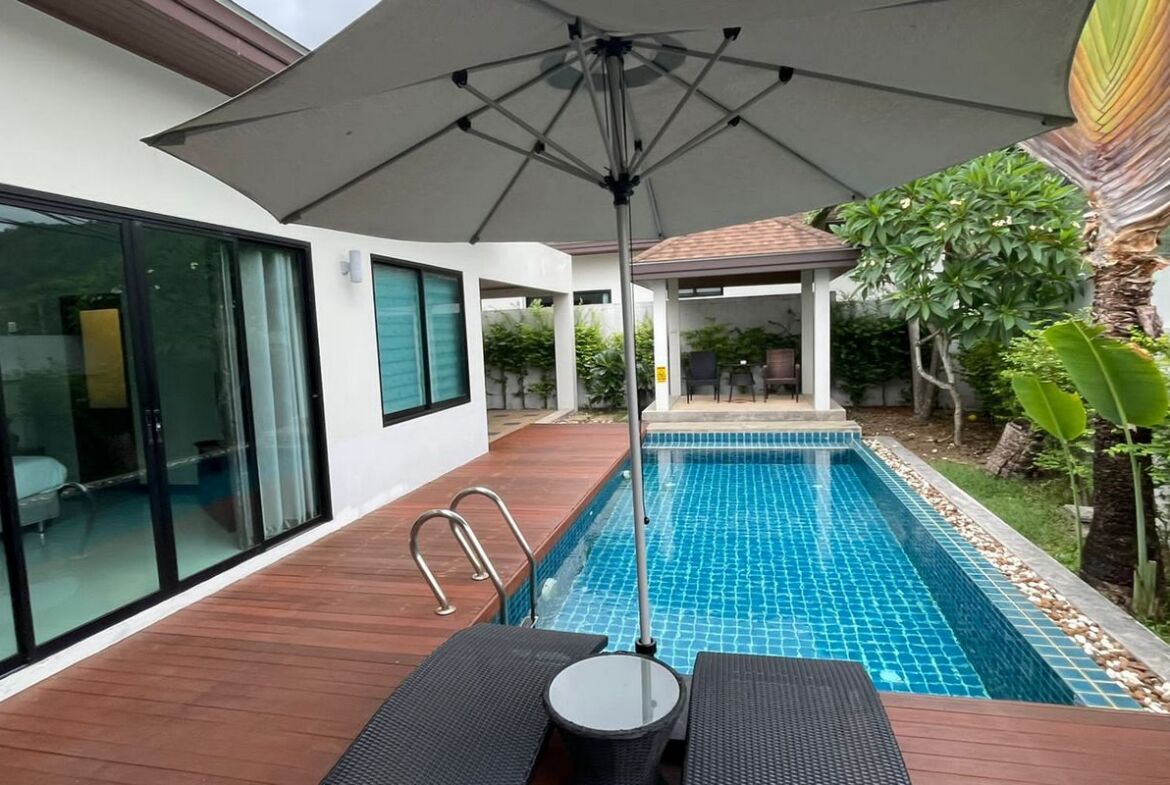 Private 2 Bedroom Pool Villa in Chalong