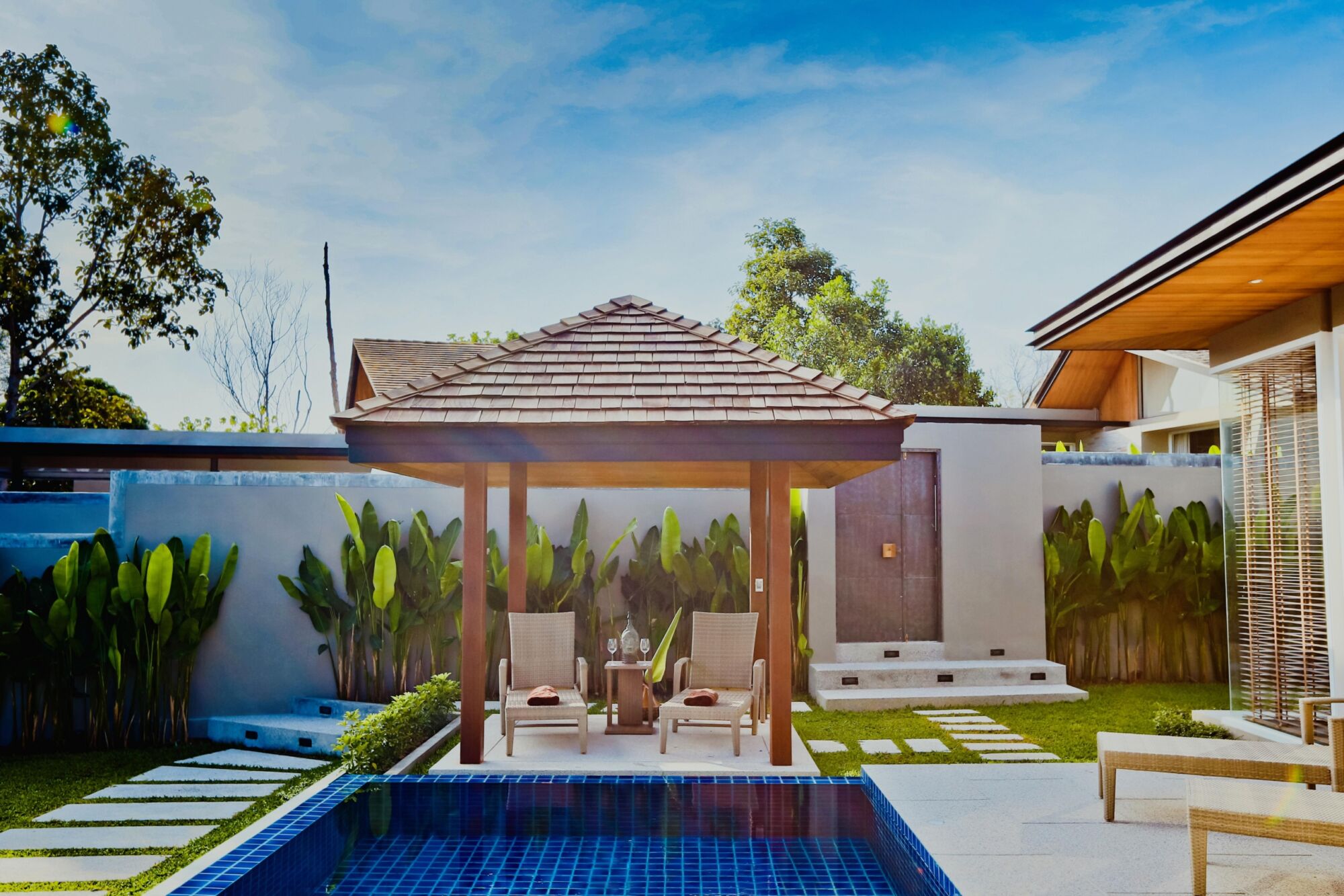 Luxurious Tropical 3-Bedroom Villas In Rawai