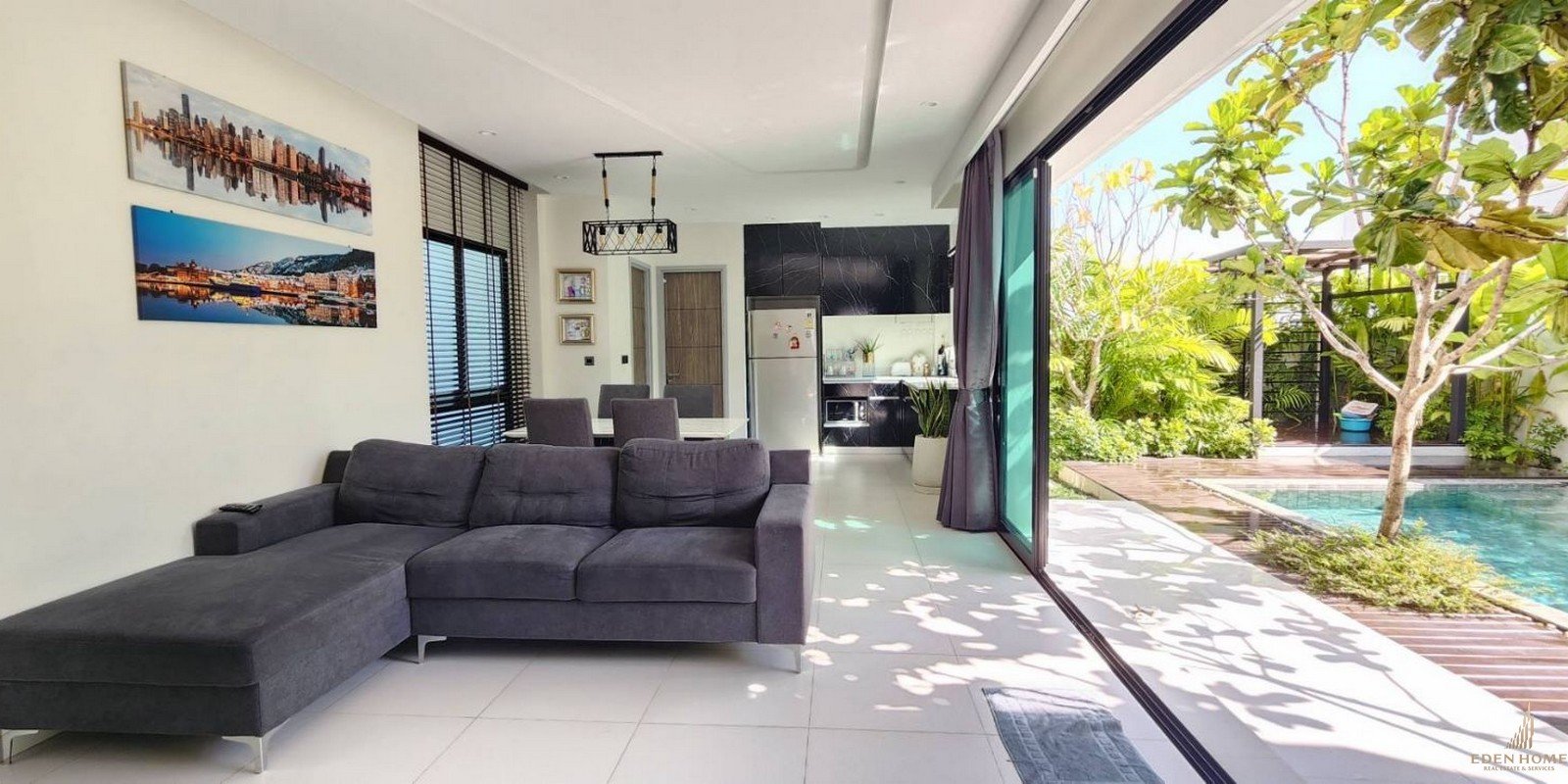 Modern pool villa in Koh Keaw for Rent