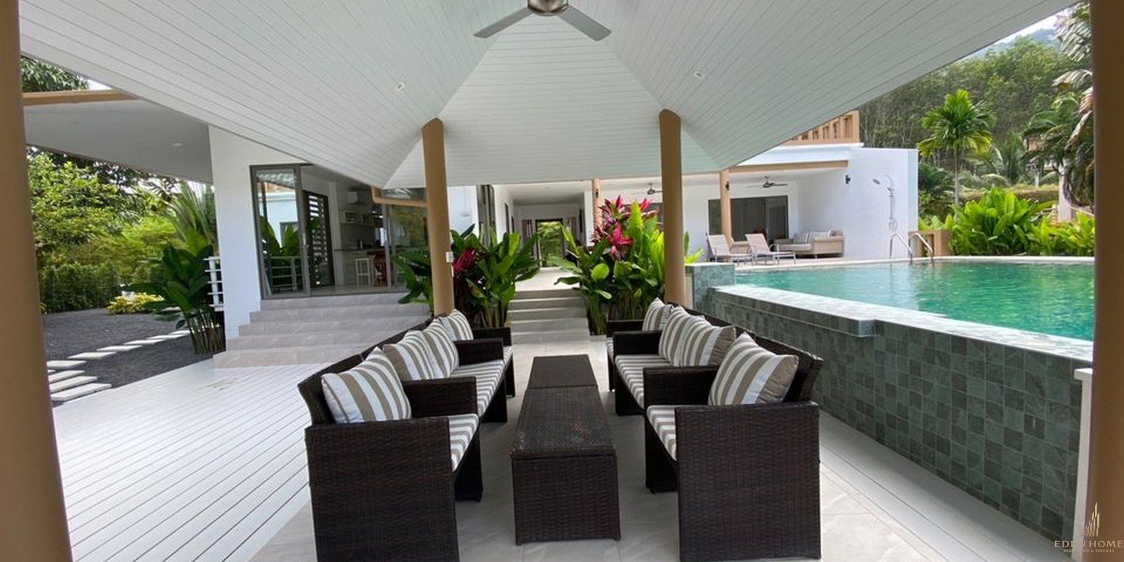 Grand Lakeside House in Nai Thon