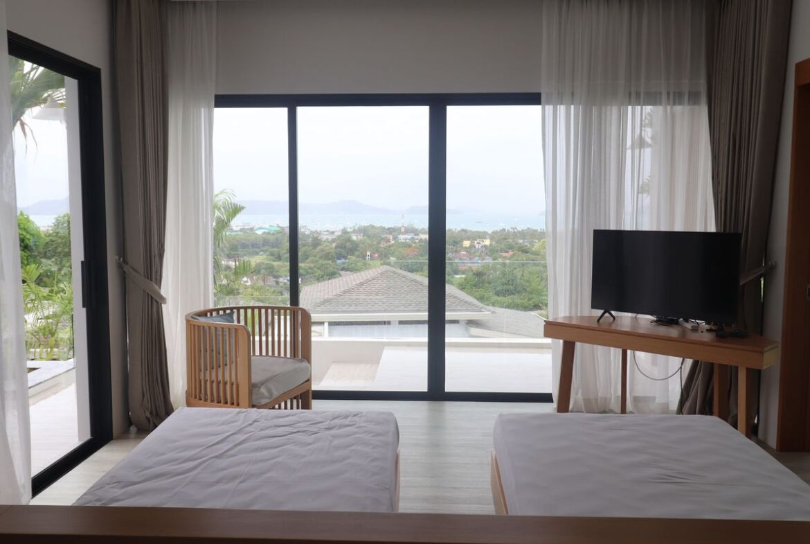 Upcoming Seaview Villas in Rawai For rent