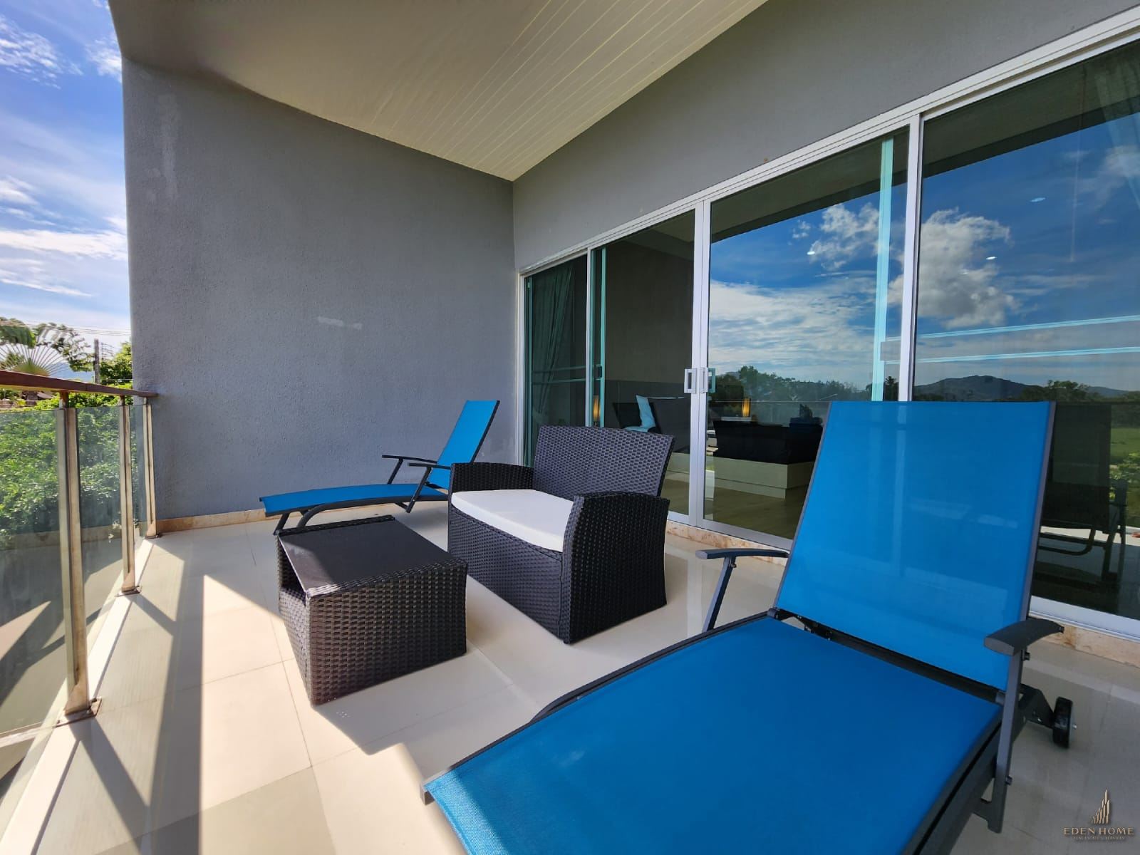 Modern townhouse with private pool in Chalong for Rent
