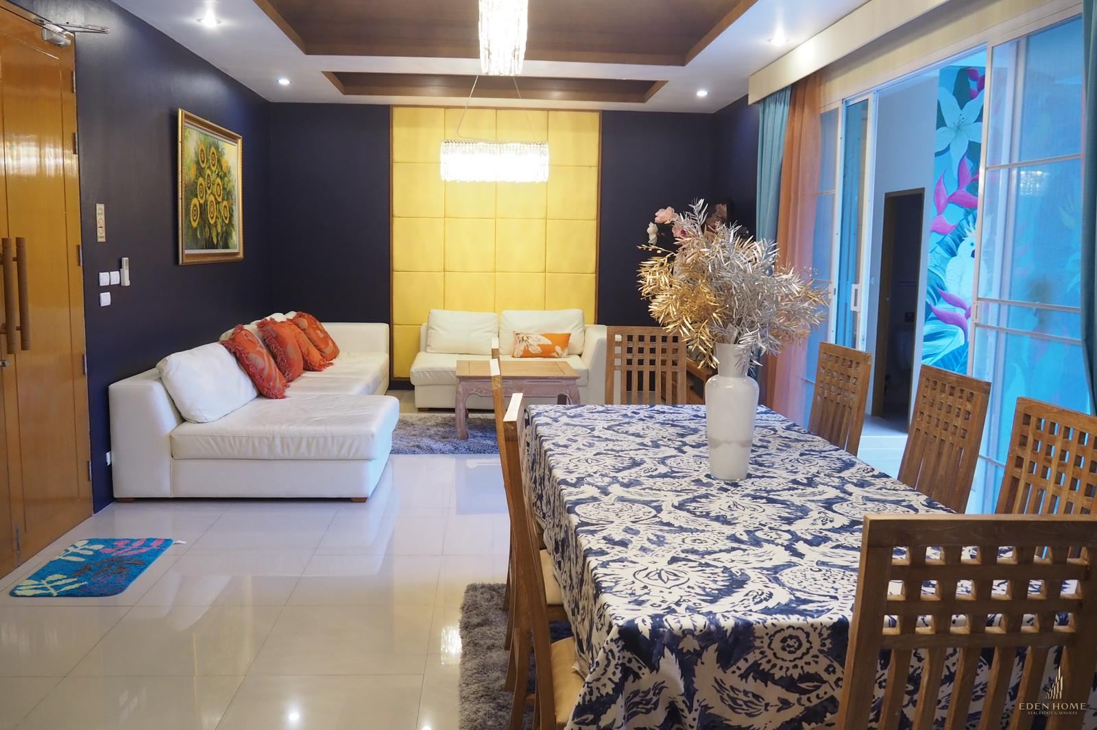 Modern 4-bedrooms pool villa at Chalong for Sale and Rent