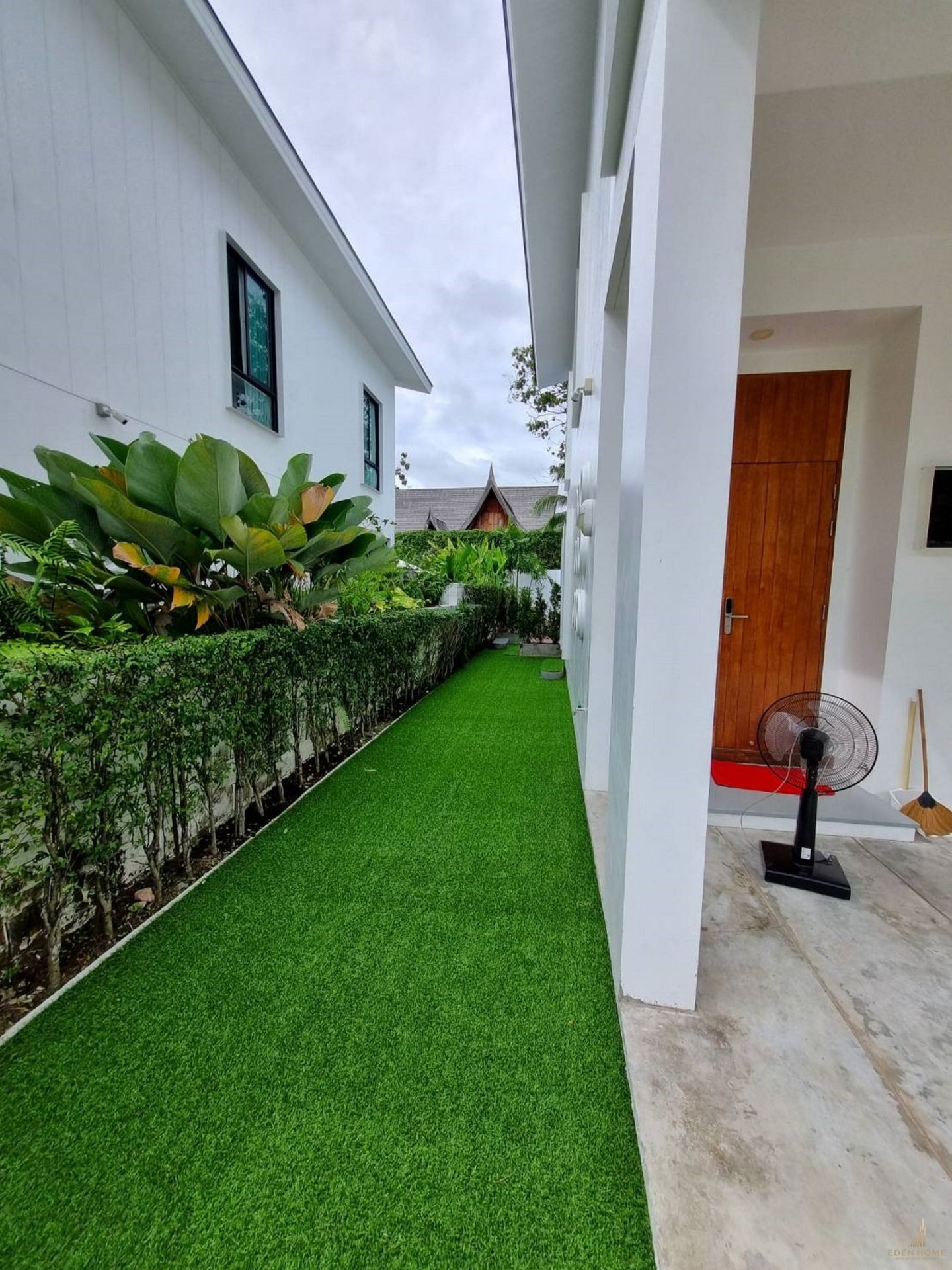 Japanese style pool villa for rent at Chalong