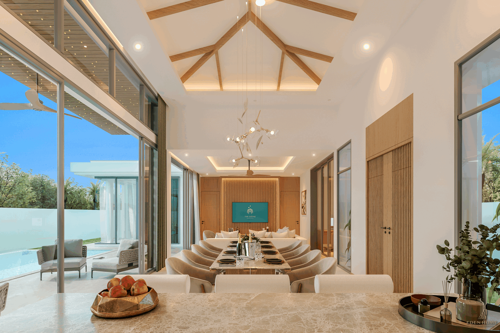 New Villa 3-5 bedrooms project at Thalang for Sale
