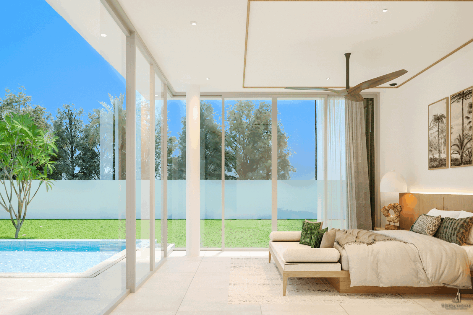 New Villa 3-5 bedrooms project at Thalang for Sale