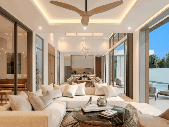 New Villa 3-5 bedrooms project at Thalang for Sale
