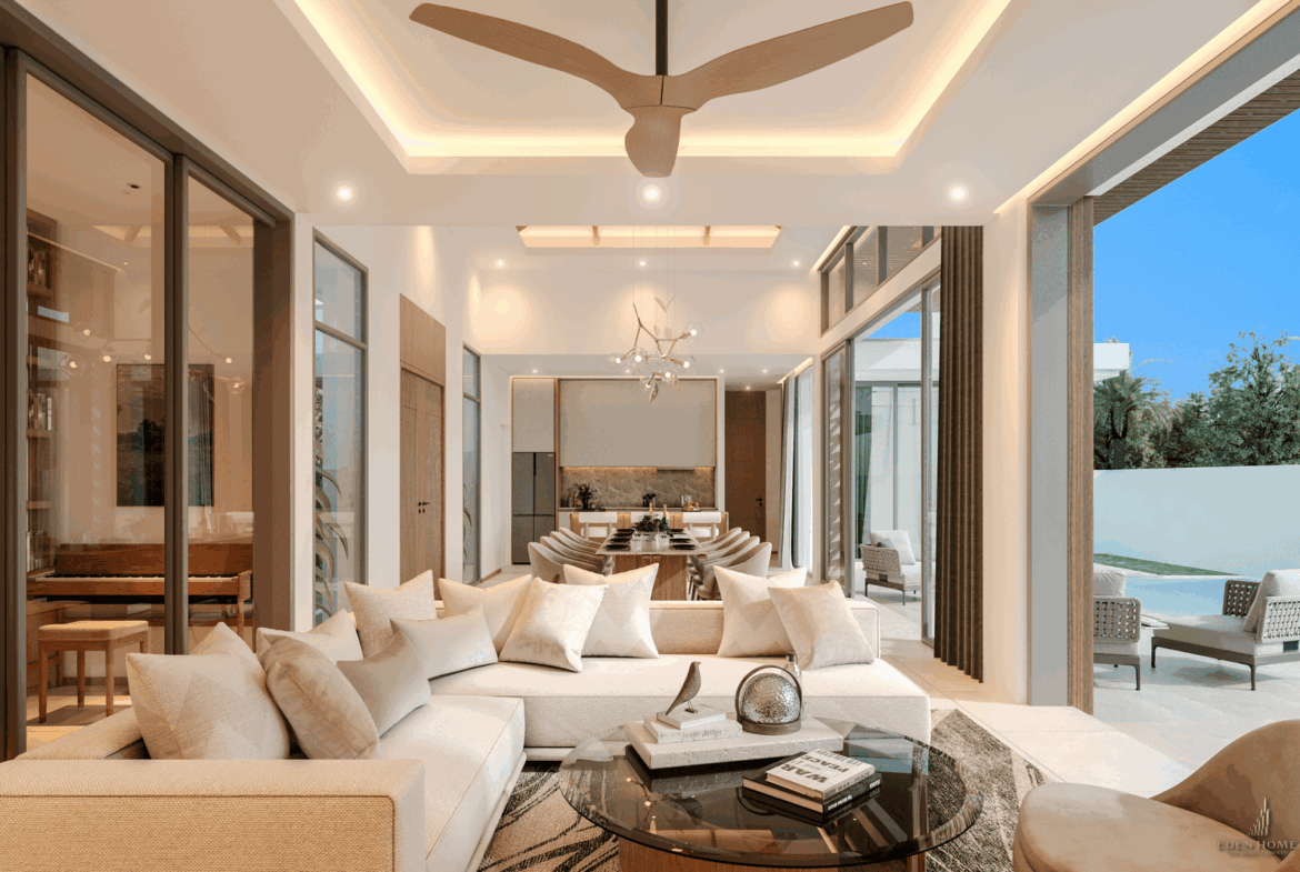 New Villa 3-5 bedrooms project at Thalang for Sale