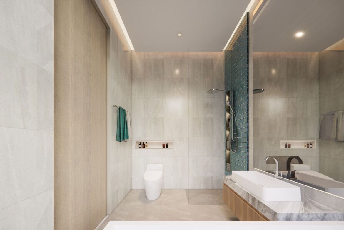 New Modern Pool Villa 4-bedrooms at Chalong with Mountain and Lake view for Sale