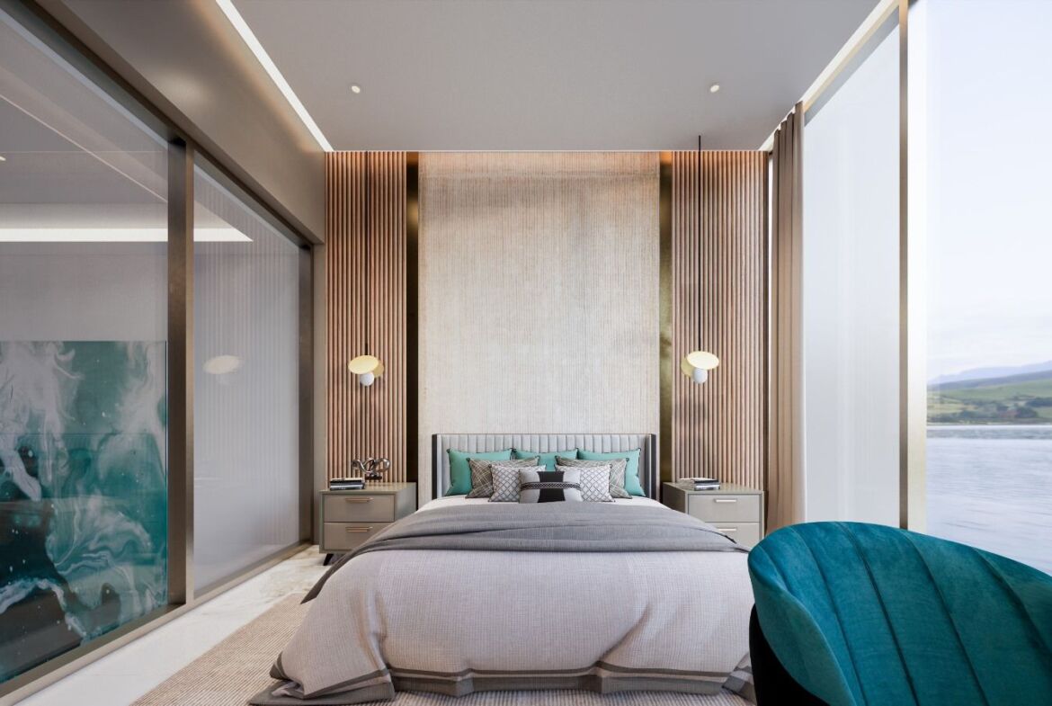 New Modern Pool Villa 4-bedrooms at Chalong with Mountain and Lake view for Sale