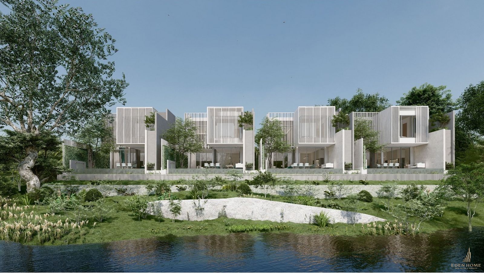 New Modern Pool Villa 4-bedrooms at Chalong with Mountain and Lake view for Sale