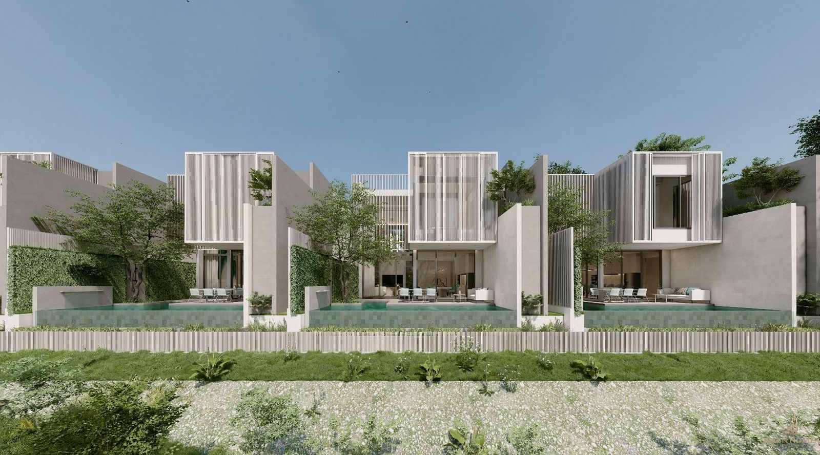 New Modern Pool Villa 4-bedrooms at Chalong with Mountain and Lake view for Sale