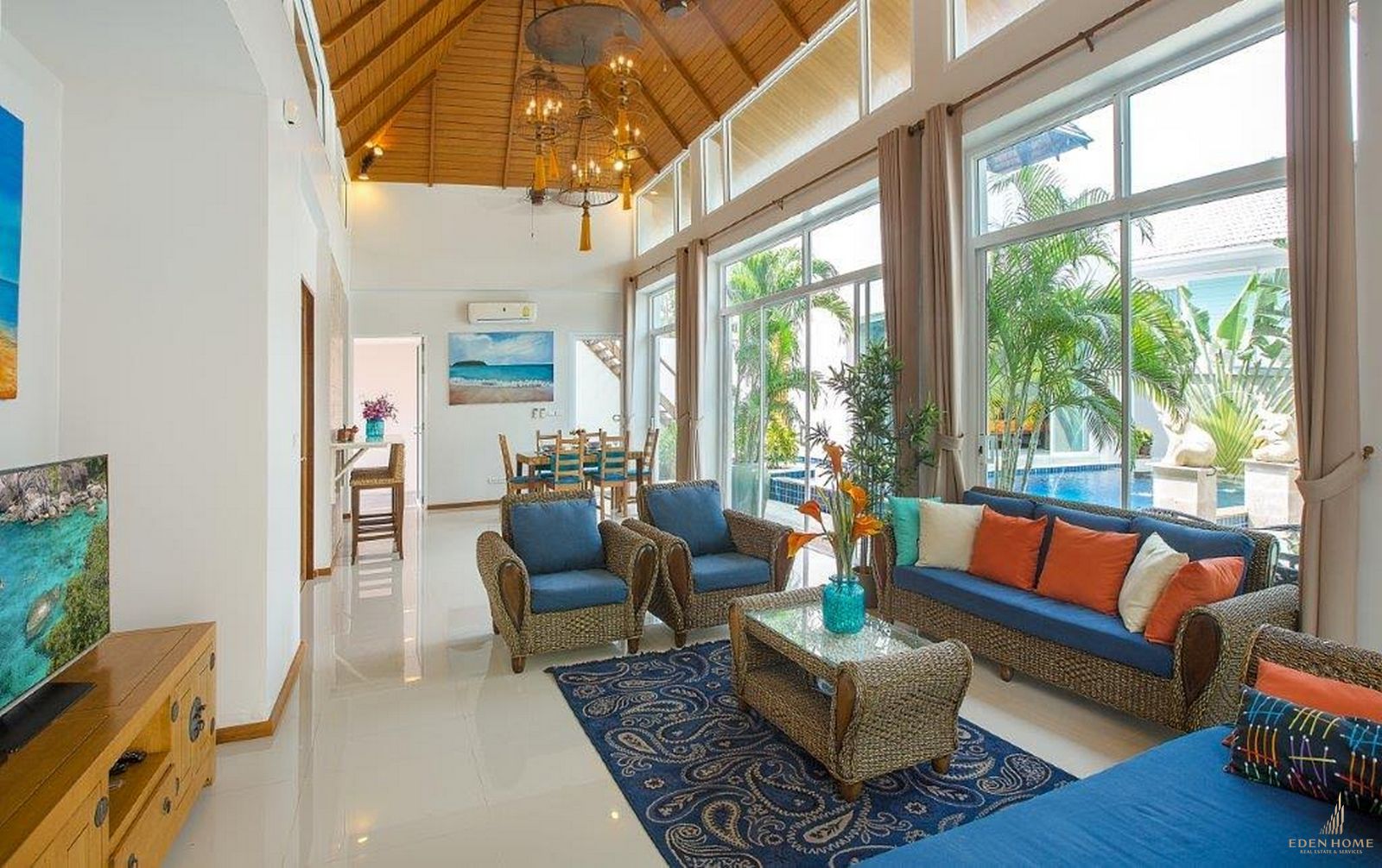 Bali style villa for rent at Rawai
