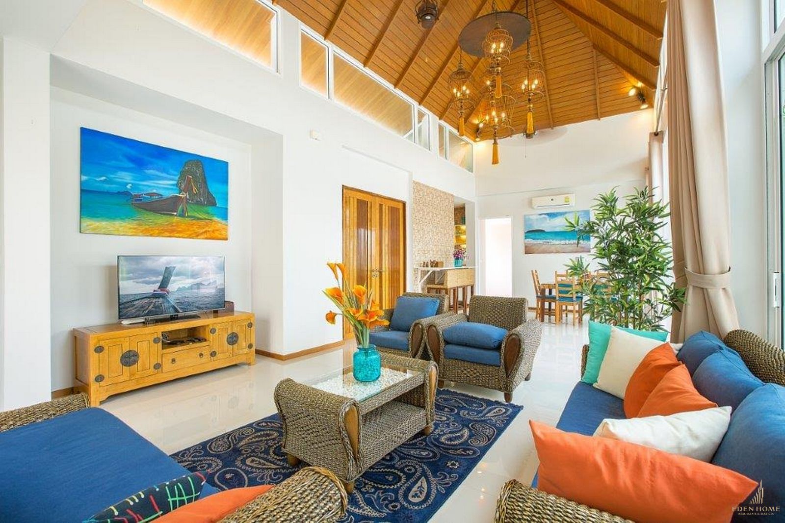 Bali style villa for rent at Rawai