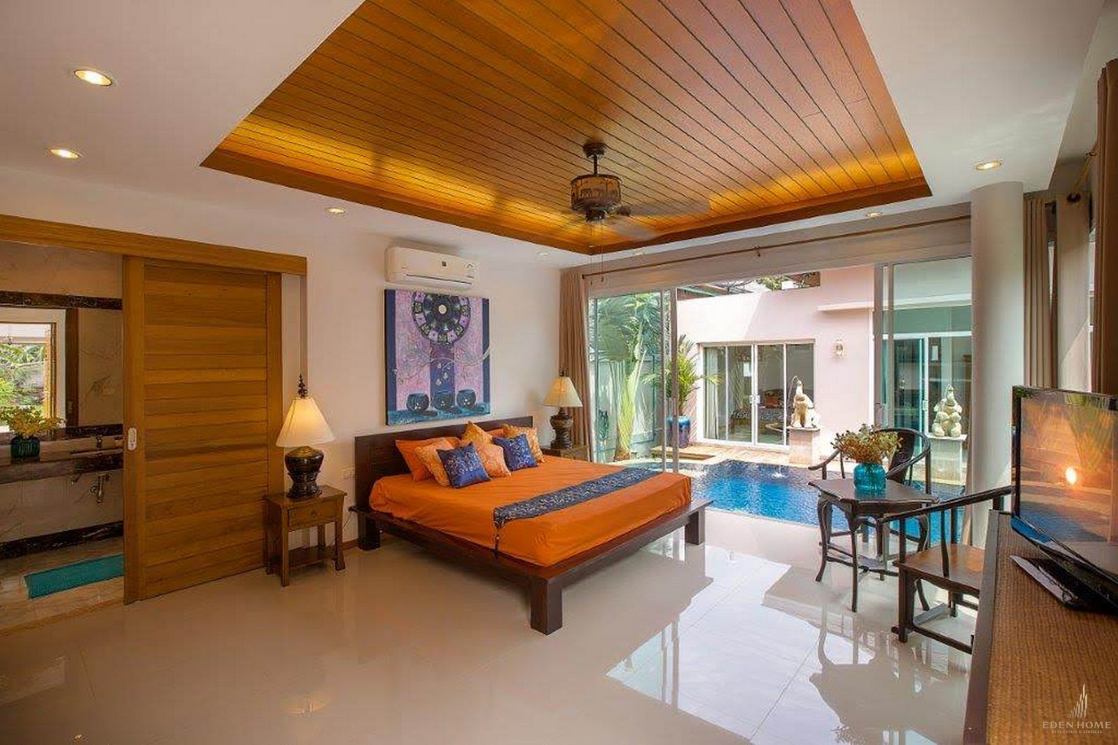 Bali style villa for rent at Rawai