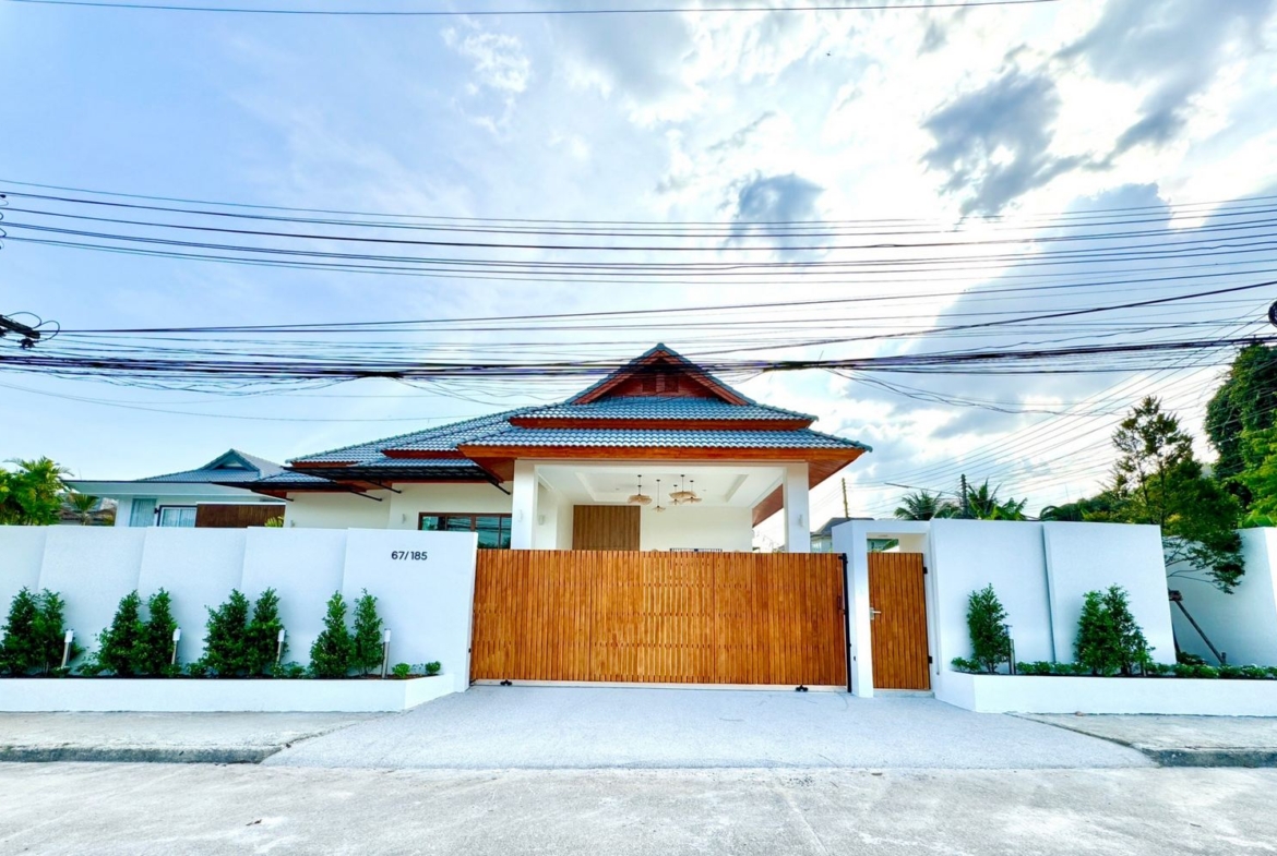 Modern Pool house newly renovated Available in Chalong!!