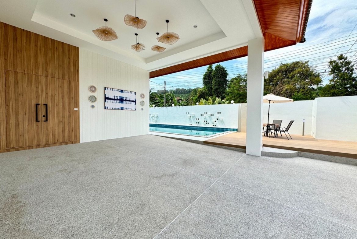 Modern Pool house newly renovated Available in Chalong!!
