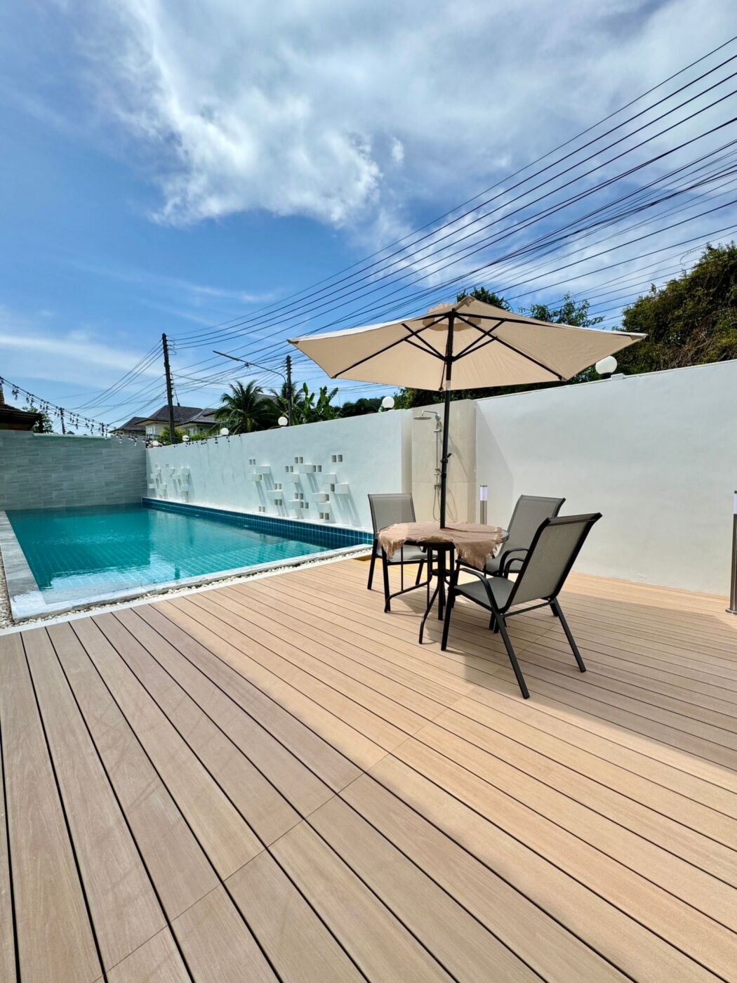 Modern Pool house newly renovated Available in Chalong!!