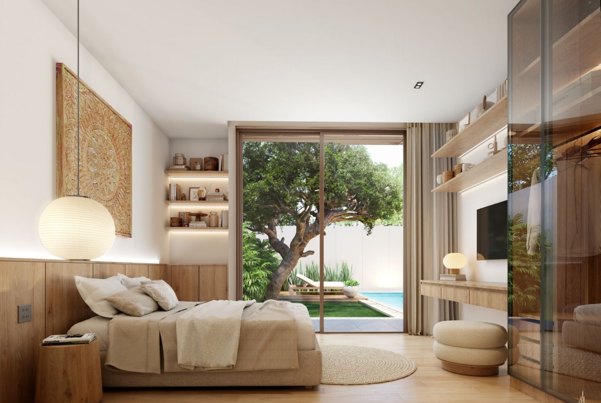 Japanese style pool villa for sale