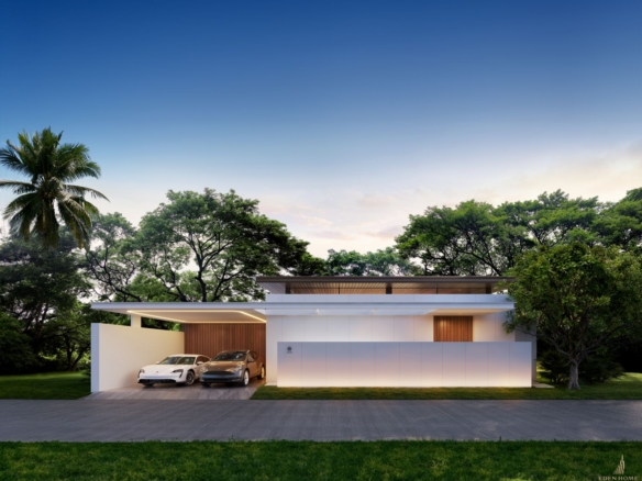 Japanese style pool villa for sale