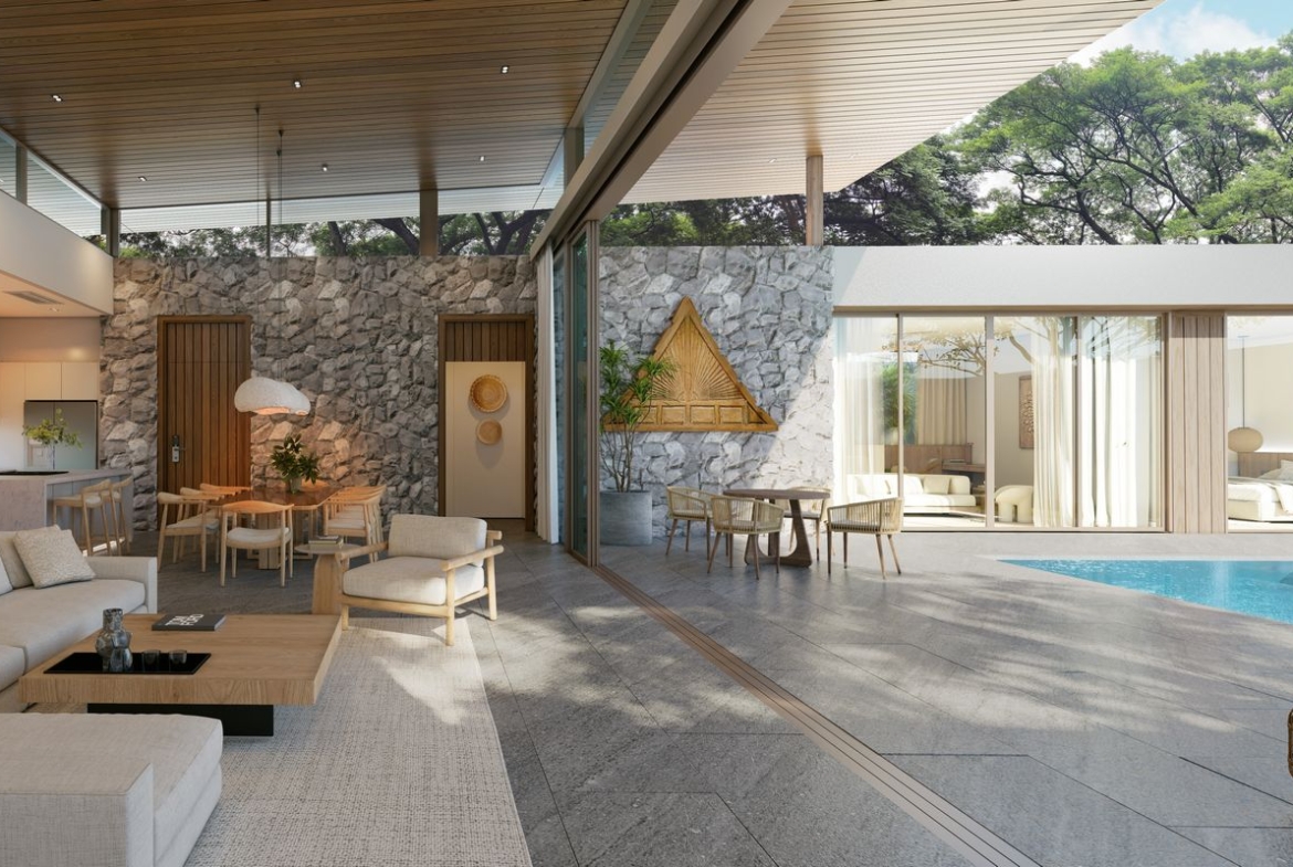 Japanese style pool villa for sale
