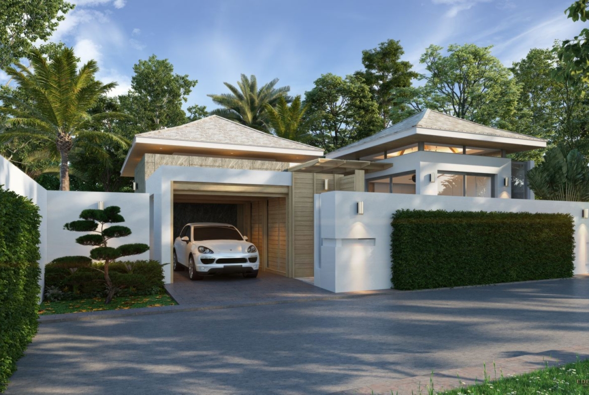 Modern villa in the serene locale of Rawai for sale