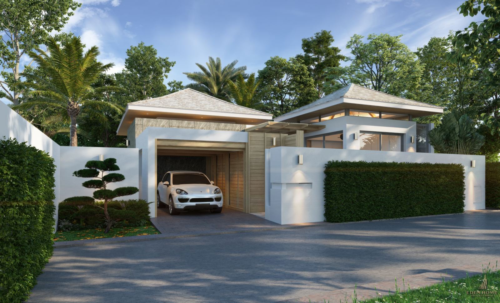 Modern villa in the serene locale of Rawai for sale