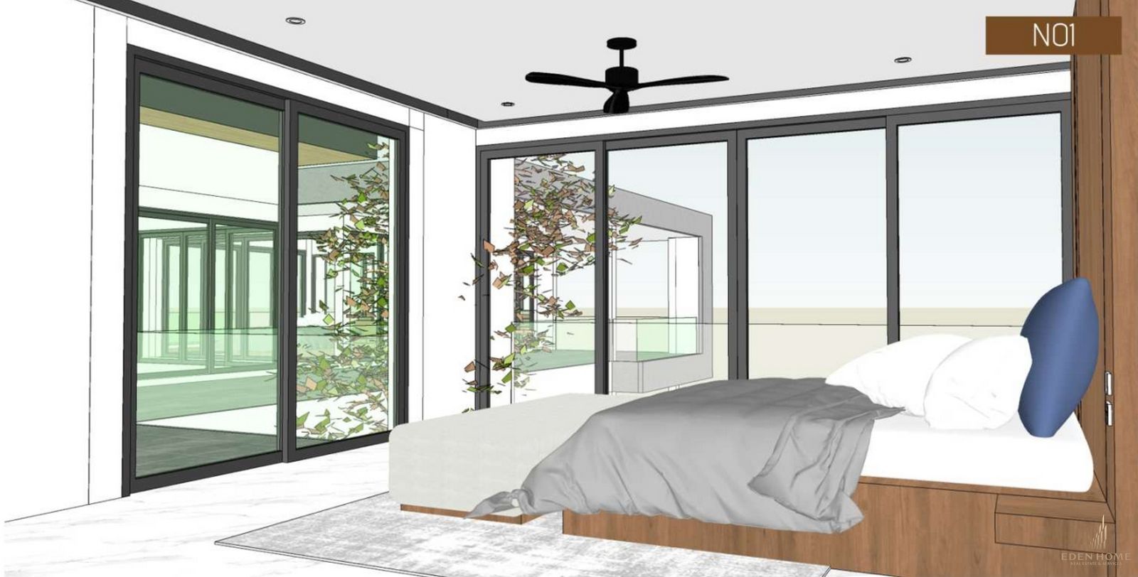 New project pool villa for sale at Rawai