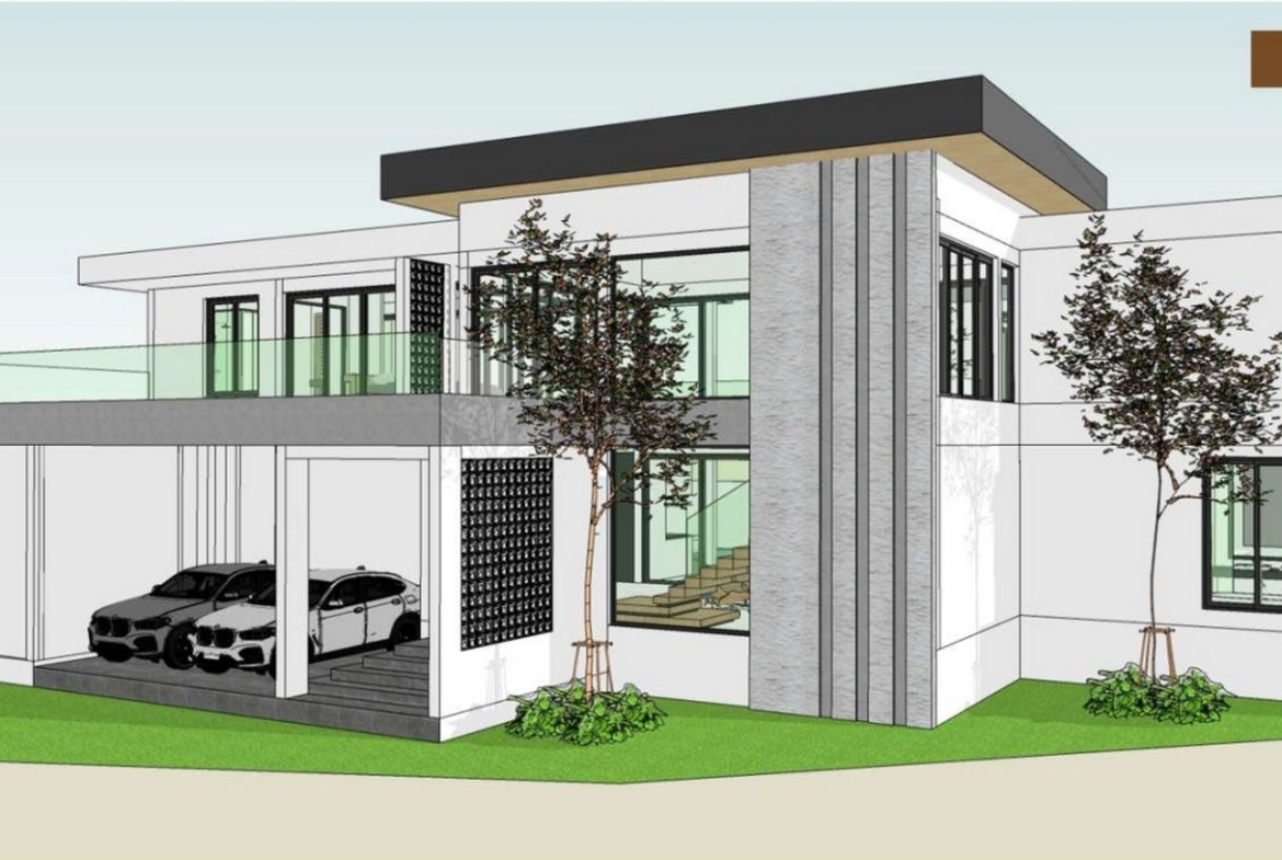 New project pool villa for sale at Rawai