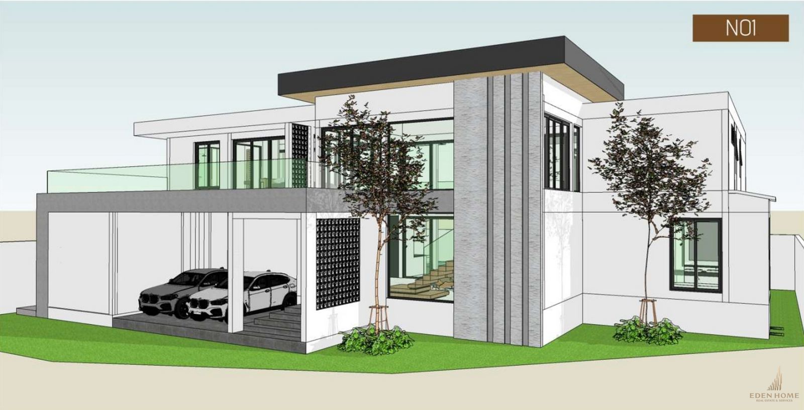 New project pool villa for sale at Rawai