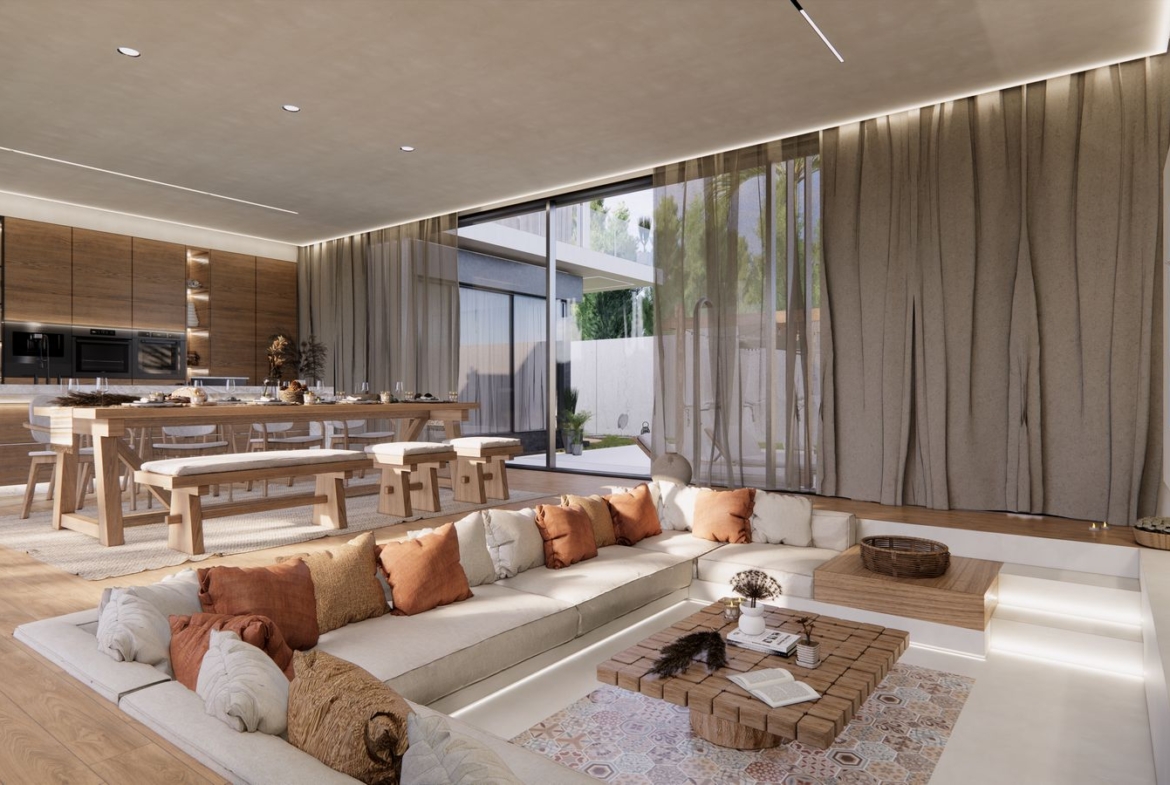 New Modern Tropical Villa for sale at Chalong