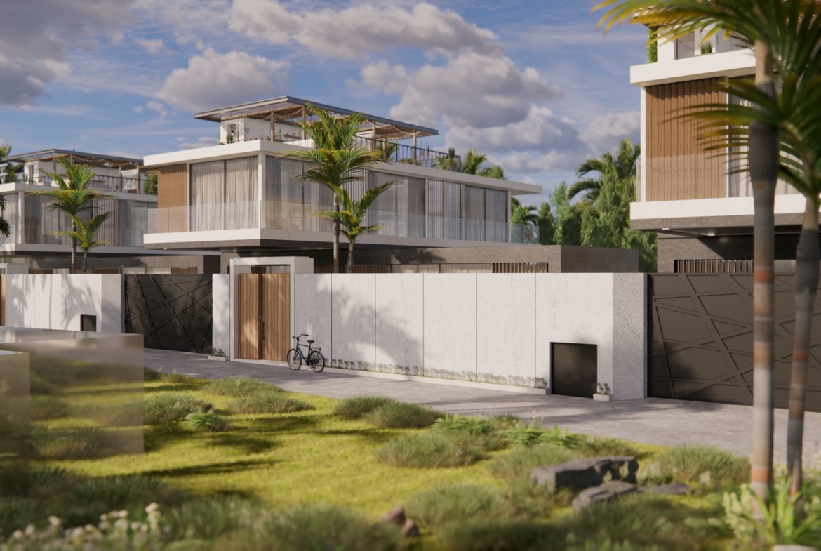 New Modern Tropical Villa for sale at Chalong