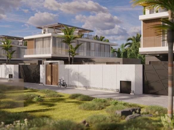 New Modern Tropical Villa for sale at Chalong