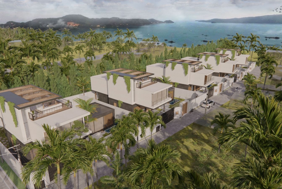 New Modern Tropical Villa for sale at Chalong