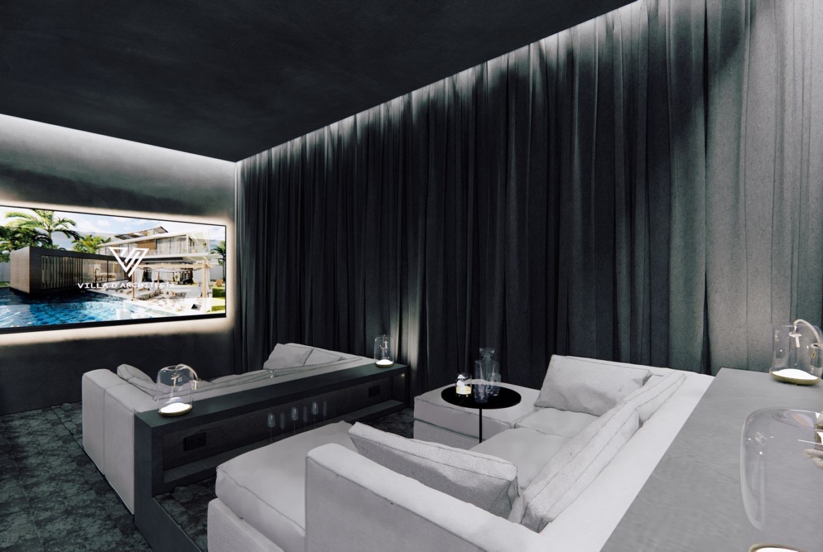 New Modern Tropical Villa for sale at Chalong